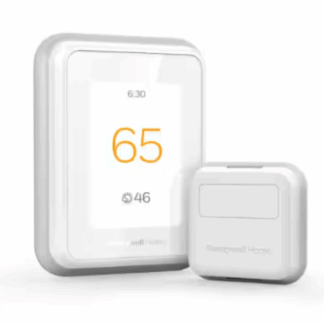 Honeywell Home RCHT9610WFSW200 T9 WiFi 7-Day Programmable Smart Thermostat with Touchscreen Display and Smart Room Sensor
