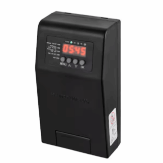 Hampton Bay ER-120-1215-AL Low-Voltage 120-Watt Plastic Housing Landscape Lighting Transformer with Dusk to Dawn Operation