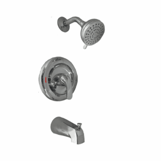82603 Single-Handle 4-Spray Tub and Shower Faucet 1.8 GPM in Chrome (Valve Included)