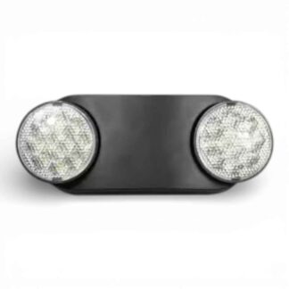 Commercial Electric EMBLEDOV120277 11-Watt Equivalent Oval Integrated LED Black Emergency Light with Ni-Cad 3.6-Volt Battery