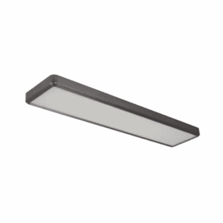 Commercial Electric C05014401A 4 ft. x 10 in. Blackened Steel Back-Lit LED Panel Light Fixture 4000 Lumens 50W Adjustable CCT Dimmable Kitchen Lighting