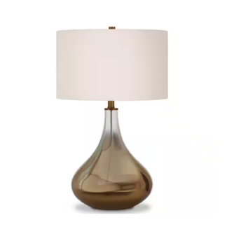 Meyer&Cross TL0027 Ceres 24 in. Brass Ombre Glass Table Lamp