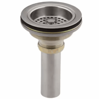 KOHLER K-8801-VS Duostrainer 4-1/2 in. Sink Strainer with Tailpiece in Vibrant Stainless