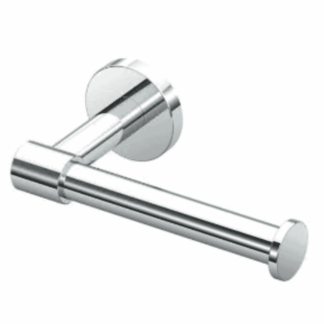 Gatco 4663 Reveal Wall Mounted Euro Toilet Paper Holder Chrome Bathroom Hardware and Accessories Bathroom Hardware Toilet Paper Holders