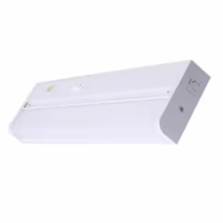 Commercial Electric 57102-WH 12 in. Hardwired White Integrated LED 5CCT Linkable Under CabinetLight