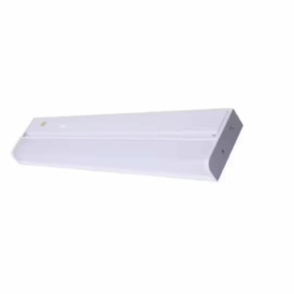 Commercial Electric 57103-WH 18 in. Hardwired White Integrated LED 5 CCT Linkable Under Cabinet Light