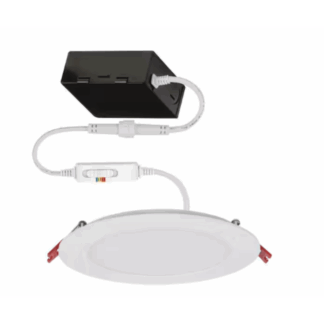 Commercial Electric 92332 6 in. LED Integrated Ultraslim Recessed Kit Premium