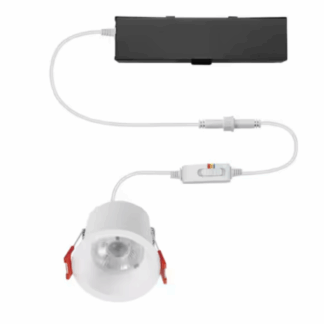 Commercial Electric 92346 Specialty Elite 3 in. LED Trimless Canless Recessed Light, Adjustable CCT