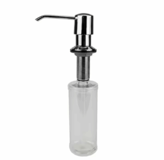 Glacier Bay 1001 573 331 Straight Nozzle Metal Soap Dispenser in Chrome