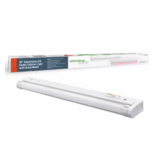 ETI LIGHTING 53508101 18 in. 9-Watt LED Under Cabinet Light Grow Light Adjustable Beam Angle 3 Color Options and Grow Mode Indoor Gardening