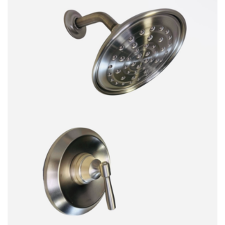 82971SRN Single-Handle 1-Spray Shower Faucet 1.75 Gallons Per Minute in Fingerprint-Resistant Brushed Nickel (Valve Included)