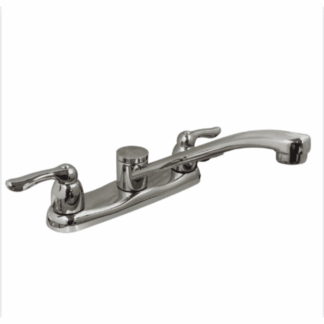 8780 2-Handle Low-Arc Kitchen Faucet in Chrome