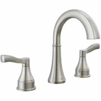 Delta 35822LF-SS Faryn 8 in. Widespread Double-Handle Bathroom Faucet in Brushed Nickel