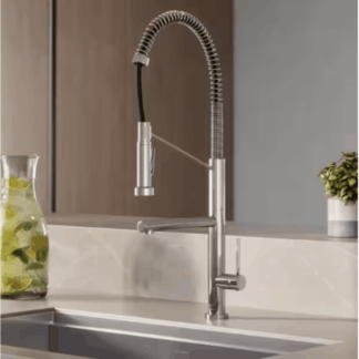 Swiss Madison SM-KF74C Novuet Single-Handle Pull-Down Sprayer Kitchen Faucet with Pot Filler in Chrome