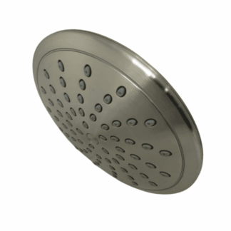 6345BN Water-Saving 1-Spray Pattern 8 in. Single Wall-Mount Low-Flow Fixed Shower Head in Brushed Nickel
