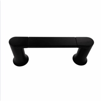BH3886BL 9 in. Wall-Mounted Hand Towel Bar in Matte Black