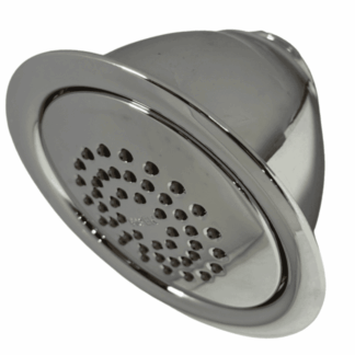 6371 1-Spray 2.5 Gallons Per Minute 3.75 in. Wall-Mount Fixed Shower Head in Chrome
