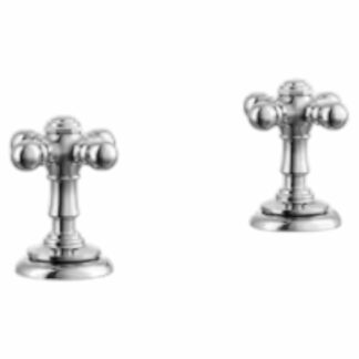 KOHLER T98071-3-CP Artifacts 2-Handle Deck-Mount Cross Handle Trim in Polished Chrome