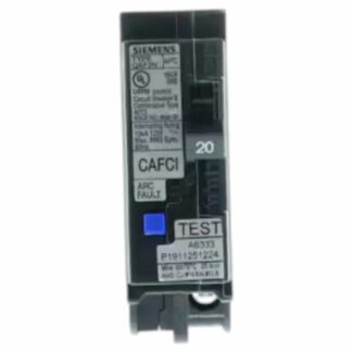 Siemens QA120AFCNP 20 Amp 1-Pole Combination Type AFCI Plug-On Neutral Circuit Breaker