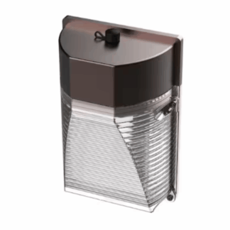 Feit Electric S5.5WPK840DDBZ 1500 Lumen Integrated LED Bronze Dusk to Dawn Mini Wall Pack Light, 4000K