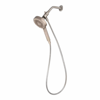 Brondell NE60-HSHN-BN Nebia Merced 5-Spray Wall Mount Handheld Shower Head 1.5 GPM in Brushed Nickel