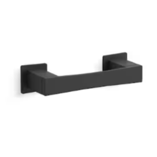 KOHLER 26638-BL Honesty Wall Mounted Toilet Paper Holder in Matte Black