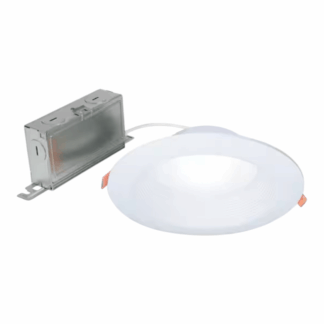HALO LTC608FS5B 6 in. Adjustable CCT, new construction/remodel/retrofit installation, Integrated LED Regressed canless LED downlight