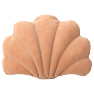 Threshold 93564512 20"x15" Shell Outdoor Novelty Plush Pillow Peach