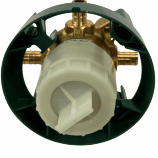 U130X 3-Port Shower Mixing Valve with Crimp Ring PEX Connections